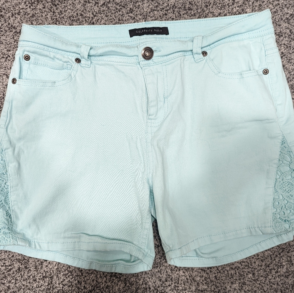 Celebrity Gold Shorts